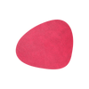 Curve Leather Placemats - Raspberry