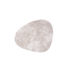 Curve Leather Placemats - White