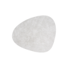 Curve Leather Placemats - White
