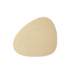 Hippo Gold Leather Coaster