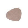 Curve Leather Placemats - Warm Grey