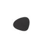 Curve Leather Placemats - Core Black