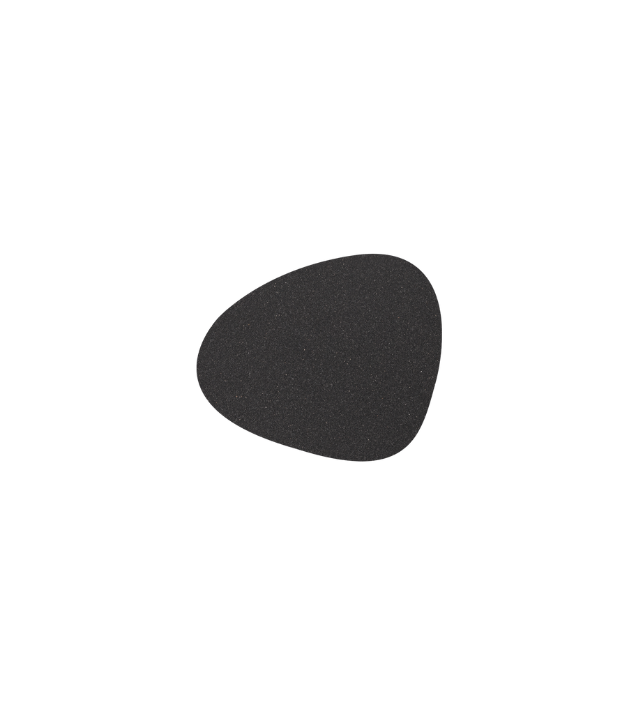 Curve Leather Placemats - Core Black