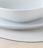 Curve Leather Placemats - Serene Cream