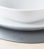 Curve Leather Placemats - Serene Anthracite
