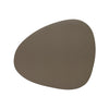 Curve Leather Placemats - Serene Moss