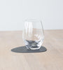 Curve Leather Placemats - Serene Anthracite