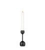 Silhouette Candle Holder - Black Steel