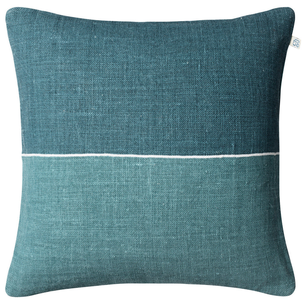 Amol Linen Cushion - Palace Blue