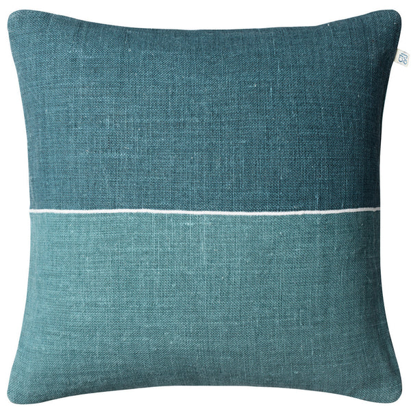Amol Linen Cushion - Palace Blue