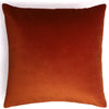 Optic Velvet Cushion - Brick