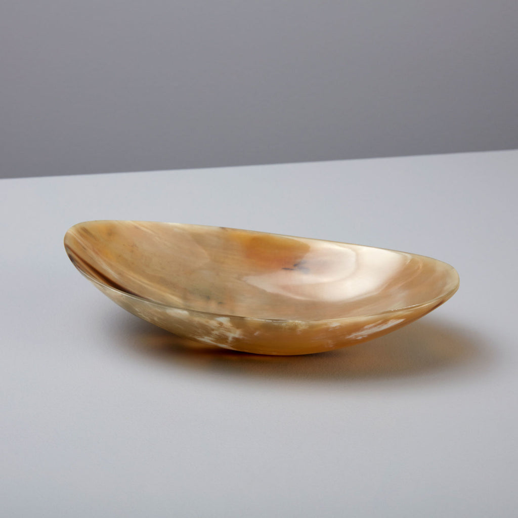 Oval Horn Bowl