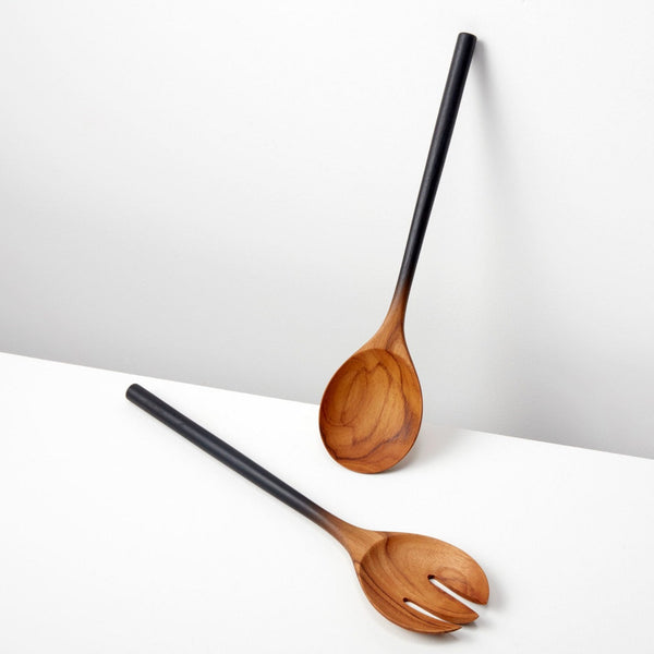Teak Ombre Serving Set