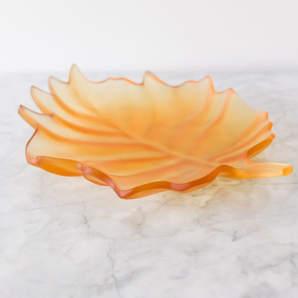 Maple Leaf Serving Platter