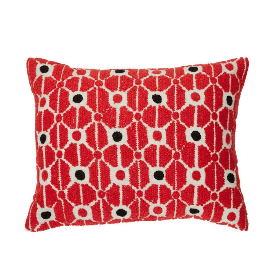 Tuileries Cushion - Coral