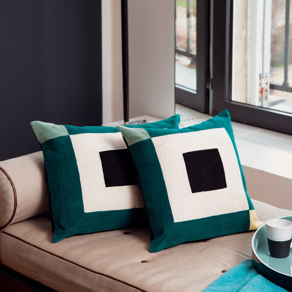 Infinity Cushion - Bleu Sarah