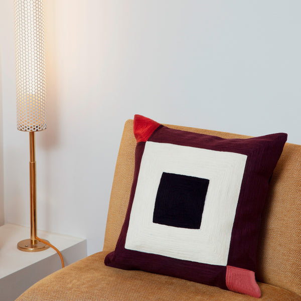 Infinity Cushion - Aubergine