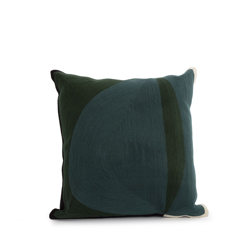 Abstract Cushion - Bleu Sarah