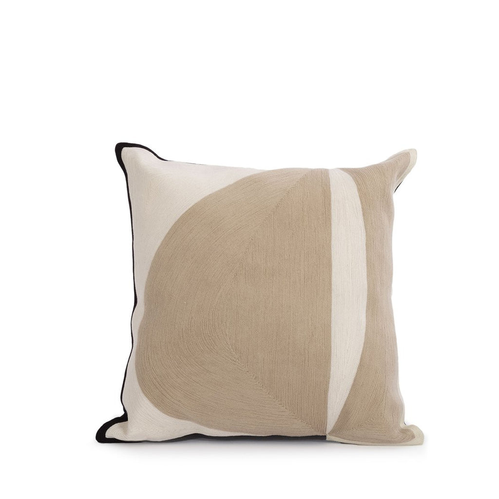 Abstract Cushion - Nude