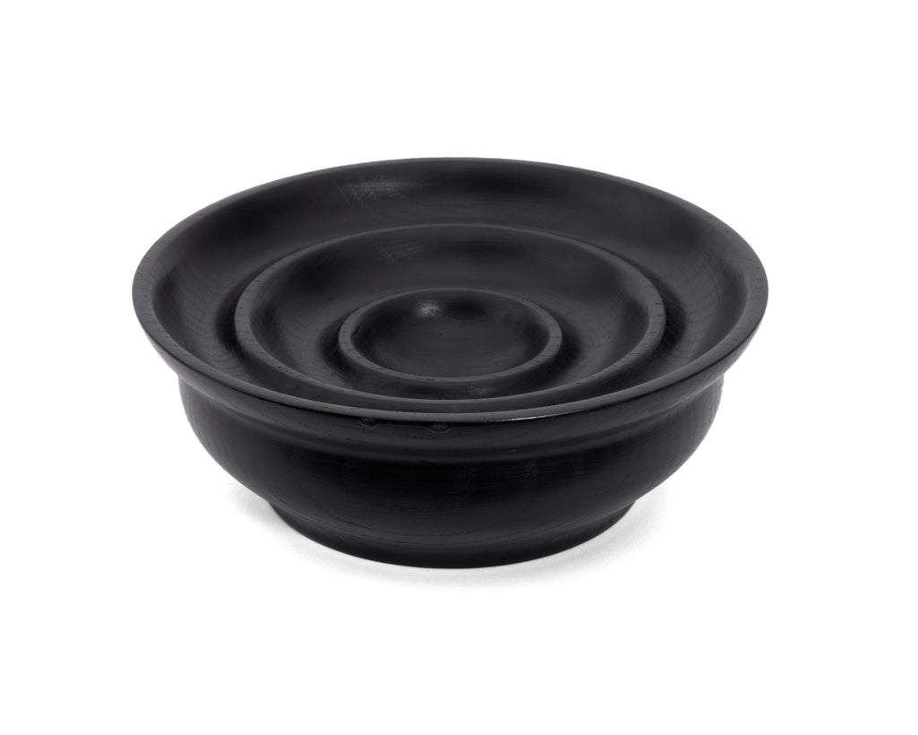 Mayra Medium Two Tiered Bowl Black