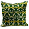 Silk Velvet Cushion N. E60 - Green