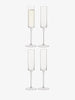 Otis Champagne Flute X 4