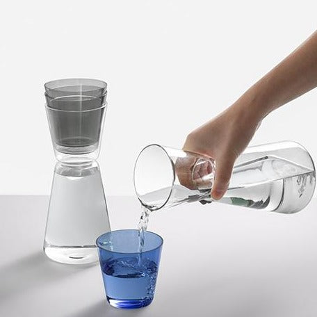 High Rise Glass Carafe Medium | Ichendorf Milano