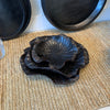 Lotus Leaf Teak Centrepiece - Black