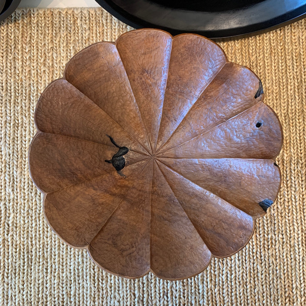 Petal Teak Centrepiece - Natural