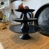 Dulang Pedestal Trays - Black