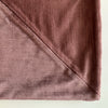 Ribbed Velvet Pillow Pink by Lo Decor