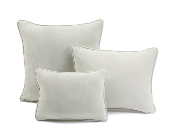 Velvet Cushion - Creme