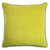 Velvet Cushion Acid Green | LO Decor