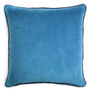 Sky Blue Velvet Cushion | LO Decor