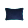 Bright Navy Velvet Cushion | LO Decor