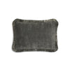 Happy Velvet Cushion Grey | LO Decor