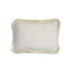 Happy Velvet Pillow Creme | LO Decor