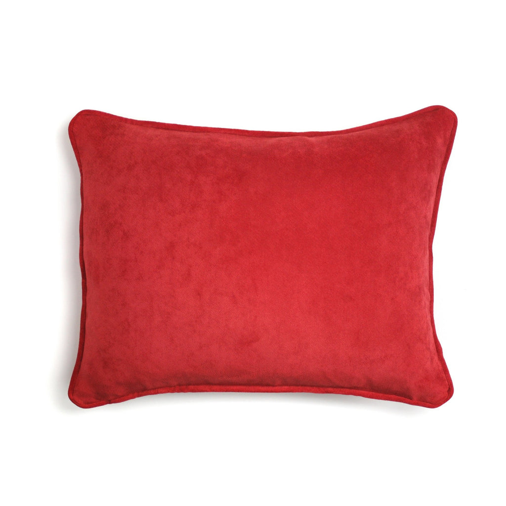 Red Velvet Pillow by LO Decor