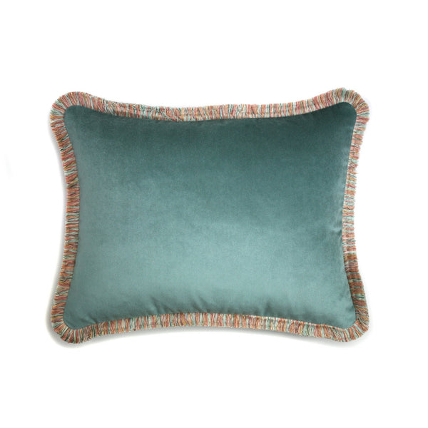 Happy Velvet Pillow | LO Decor