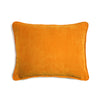 Orange Velvet Cushion | LO Decor