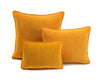 Orange Velvet Cushion | LO Decor