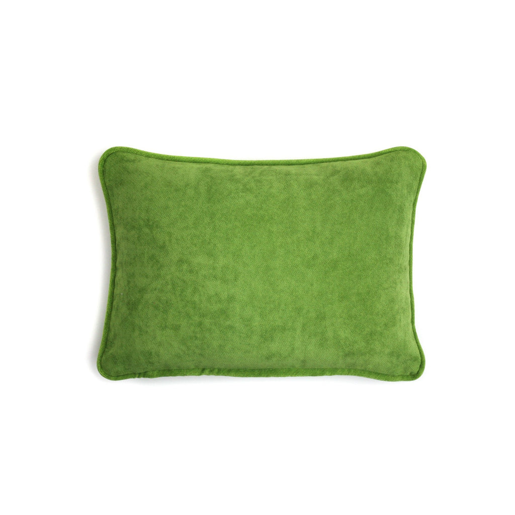 Velvet Pillow Grass Green | LO Decor