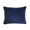 Velvet Cushion Bright Navy Blue | LO Decor