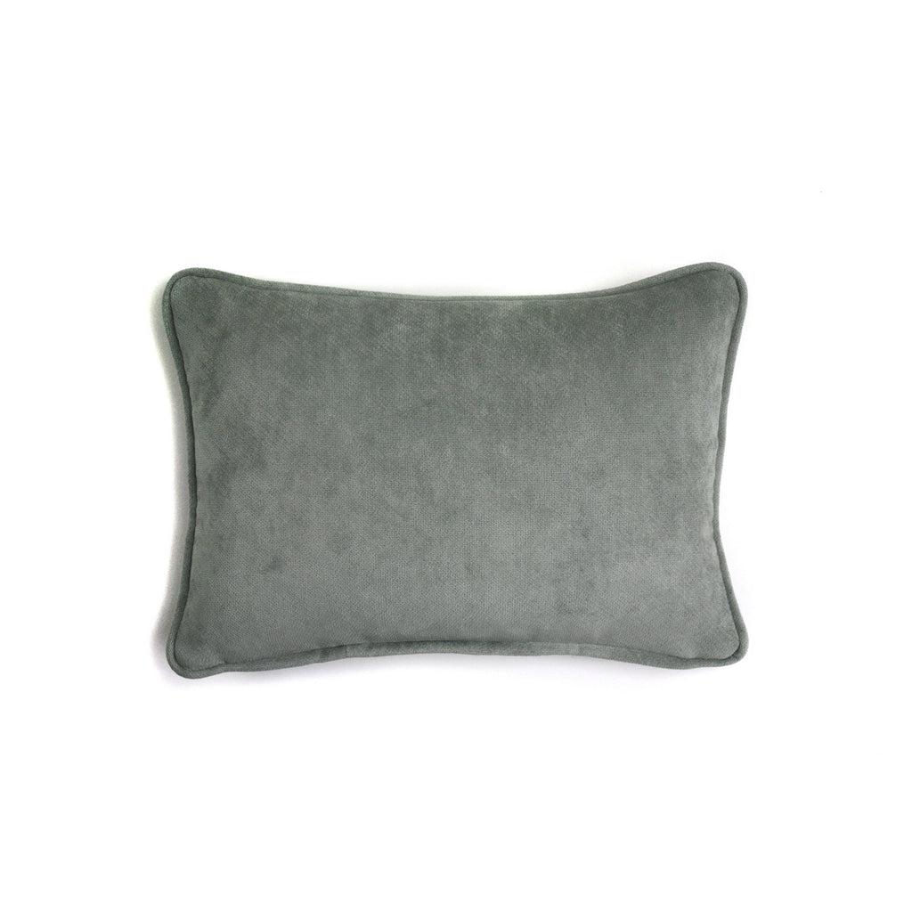 Velvet Cushion Light Grey | LO Decor