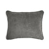 Velvet Cushion Medium Grey | LO Decor