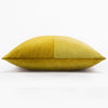 Double Velvet Cushion - Mustard