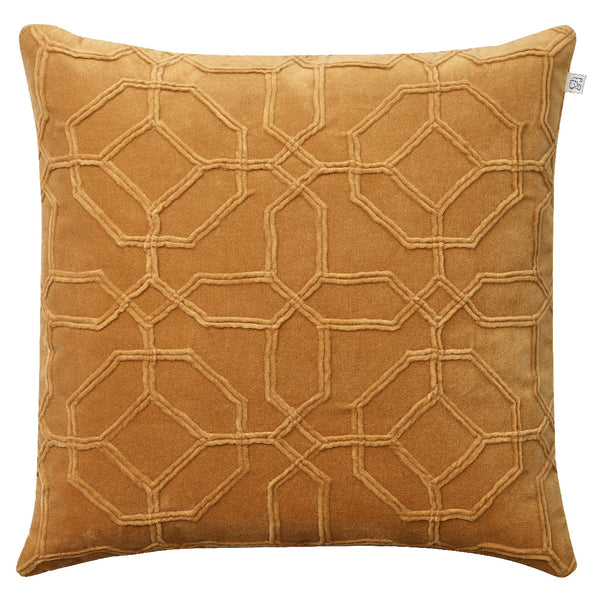 Nandi Velvet Cushion - Masala