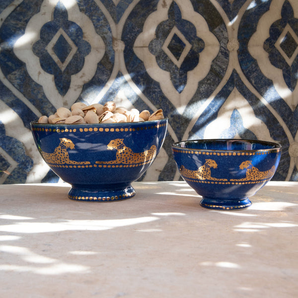ortigia blue ceramic bowl