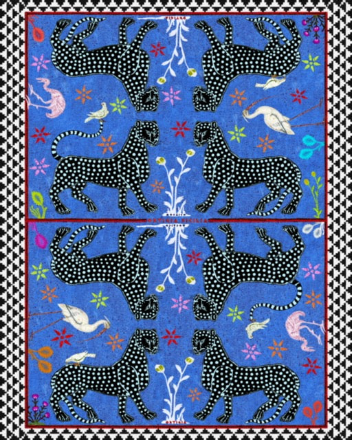 Mosaico Pareo / Scarf - Blue