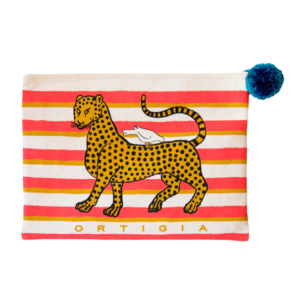 Ortigia Stripe Cosmetic Bag